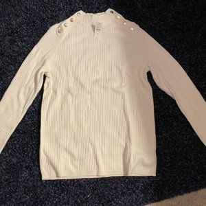 Talbots Cream Sweater